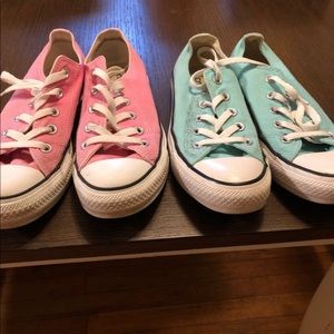 2 pairs of size 6 converse